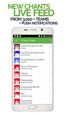 FanChants Paraguay Fans Songs & Chants android App screenshot 3